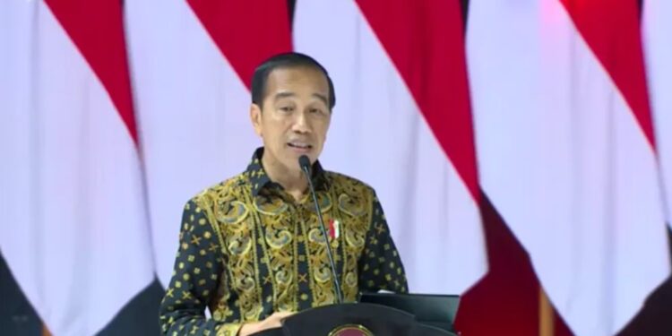 Tangkap layar - Presiden RI Joko Widodo saat membuka Rakornas Kepala Daerah dan FKPD se-Indonesia di Bogor, Jawa Barat, Selasa (17/1/2023). (MASAPNEWS/ANT)