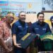 Menteri Perdagangan Zulkifli Hasan (dua kiri) saat bertemu dengan para pelaku UMKM di Kota Binjai, Sumatra Utara, Selasa (17/1/2023). (MASAPNEWS/ANT/HO-Kemendag)