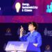 Dokumentasi. Chair of B20 Indonesia Shinta Widjaja Kamdani menyampaikan sambutan pada pembukaan B20 Summit Indonesia 2022 di BNDCC, Nusa Dua, Badung, Bali, Minggu (13/11/2022). (MASAPNEWS/ANT)
