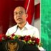 Tangkapan layar Staf Khusus Menteri Koperasi dan Usaha Kecil Menengah (UKM) Riza Damanik dalam webinar ekonomi nasional di Jakarta, Minggu (22/1/2023). (MASAPNEWS/ANT)