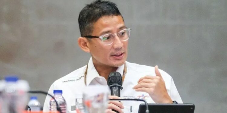 Menteri Pariwisata dan Ekonomi Kreatif (Menparekraf) Sandiaga Uno. (MASAPNEWS/ANT/Humas Kemenparekraf)