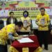 Suasana kick off penantanganan kontrak barang dan jasa TA 2023 di Kuala Kurun, Kamis (12/1/2023). (Foto : Protokol dan Perjalanan Setda Gumas)