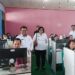 Wakil Bupati Gunung Mas, Efrensia LP Umbing memantau pelaksanaan seleksi PPPK di SMAN 1 Kurun, Rabu (18/1/2023). (IST)