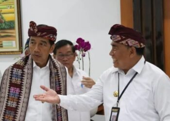 Presiden Joko Widodo saat kunjungan kerja ke Kabupaten Jembrana, Bali. (MASAPNEWS/ANT/HO-Pemkab Jembrana)