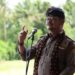 Menteri Pertanian Syahrul Yasin Limpo saat pengarahan pada kegiatan panen raya padi di bulak Desa Caturharjo, Kabupaten Bantul, Daerah Istimewa Yogyakarta, Selasa (14/2/2023) sore. (MASAPNEWS/ANT)