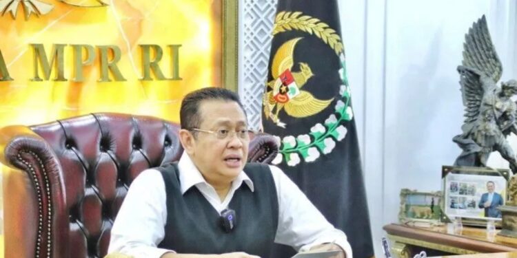 Arsip foto - Ketua MPR Bambang Soesatyo menegaskan pentingnya pendidikan karakter bangsa di Jakarta, Senin (20/2/2023). (MASAPNEWS/ANT/HO-Humas MPR RI)