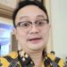 Wakil Menteri Perdagangan (Wamendag) Jerry Sambuaga saat memberi keterangan. Bandarlampung, Rabu (1/3/2023). (MASAPNEWS/ANT)