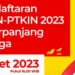 Informasi perpanjangan fase pendaftaran Seleksi Prestasi Akademik Nasional (SPAN) Perguruan Tinggi Keagamaan Islam Negeri (PTKIN). (MASAPNEWS/ANT/HO-Kemenag)