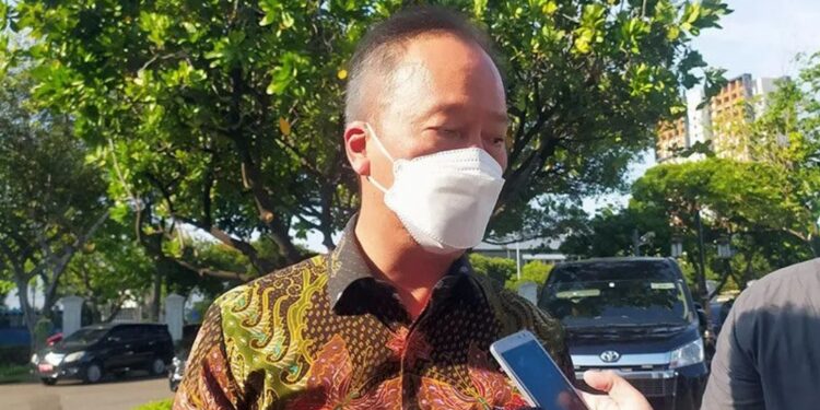 Menteri Perindustrian Agus Gumiwang Kartasasmita di Kompleks Istana Kepresidenan, Jakarta, Selasa (7/3/2023). (MASAPNEWS/ANT)