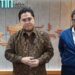 Tangkapan layar - Arsip - Menteri BUMN Erick Thohir (tengah) didamping Wakil Menteri BUMN I Pahala Mansury (kanan) dan Direktur Utama Pertamina Nicke Widyawati. (MASAPNEWS/ANT/HO-Kementerian BUMN)