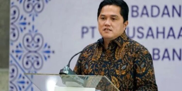 Menteri BUMN Erick Thohir. (MASAPNEWS/ANT/HO-Kementerian BUMN)