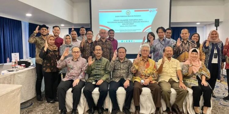 BPIP menggelar acara “Diskusi Kelompok Terpumpun Penyusunan Materi PIP bagi Diplomat”, di Jakarta, Jumat (10/3/2023) (MASAPNEWS/ANT/HO-BPIP)
