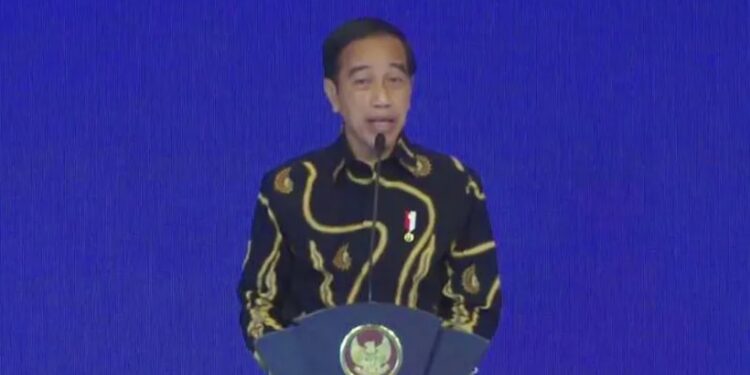 Tangkapan layar. Presiden Joko Widodo. (MASAPNEWS/ANT)