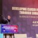 Menko Kemaritiman dan Investasi Luhut Binsar Pandjaitan dalam Business Forum on 50 Years of Indonesia-Korea Relations di Seoul, Korea Selatan, Jumat (24/3/2023). (MASAPNEWS/ANT/HO-Kemenko Kemaritiman dan Investasi)