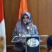 Anggota Bawaslu Lolly Suhenty membuka diskusi terkait pencegahan politisasi SARA bersama organisasi lintas iman di Jakarta, Sabtu (25/3/2023). (MASAPNEWS/ANT/HO-Humas Bawaslu RI)