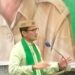 Menteri Pariwisata dan Ekonomi Kreatif RI, Sandiaga Salahuddin Uno memberikan sambutan pada dialog fokus di Kota Gorontalo. (MASAPNEWS/ANT/HO)