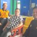 (Dari kanan) Kasatres Narkoba Polres Gunung Mas, Iptu Budi Utomo, Legislator Gunung Mas Evandi dan Ketua PBSI Gunung Mas Totok Suwondo saat pembukaan seleksi atlet bulu tangkis di Kuala Kurun, Jumat (3/3/2023). (IST)