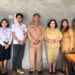 Kepala BPJS Kesehatan Kabupaten Gumas, Adi Suci Guntoro (ketiga dari kiri) bersama Kepala Dinas Sosial Kabupaten Gumas, Jhonson Ahmad (keempat dari kiri) dan lainnya, berfoto bersama usai pelaksanaan FGD di Kuala Kurun, Senin (20/3/2023). (Foto : BPJS Kabupaten Gumas)