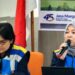 Corporate Communication & Community Development Group Head Jasa Marga, Lisye Octaviana (kanan). (MASAPNEWS/ANT/ I.C.Senjaya)