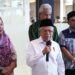 Wakil Presiden Ma'ruf Amin memberikan keterangan pers kepada wartawan di sela kunjungan kerja di Semarang, Jawa Tengah, Selasa (4/4/2023). (MASAPNEWS/ANT/HO-BPMI Setwapres)