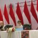 Menteri Luar Negeri Indonesia Retno Marsudi (kedua kanan) menyampaikan keterangan pers terkait KTT ke-42 ASEAN di Jakarta, Rabu (5/4/2023). (MASAPNEWS/ANT)