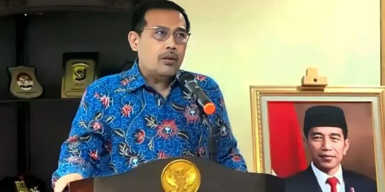Tangkapan layar - Ketua Ombudsman RI Mokhammad Najih dalam Diskusi Publik tentang "Rancangan Undang-undang Kesehatan", di Jakarta, Selasa (11/4/2023). (MASAPNEWS/ANT)