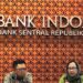 Direktur Eksekutif Departemen Komunikasi Bank Indonesia Erwin Haryono (kiri) dalam konferensi pers di Jakarta, Selasa (11/4/2023). (MASAPNEWS/ANT)