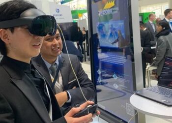 Booth Pupuk Indonesia di perhelatan Hannover Messe 2023 di Hannover, Jerman. (MASAPNEWS/ANT/HO-Pupuk Indonesia)