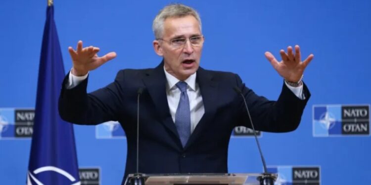 Sekretaris Jenderal NATO (Pakta Pertahanan Atlantik Utara) Jens Stoltebergi. (MASAPNEWS/ANT)