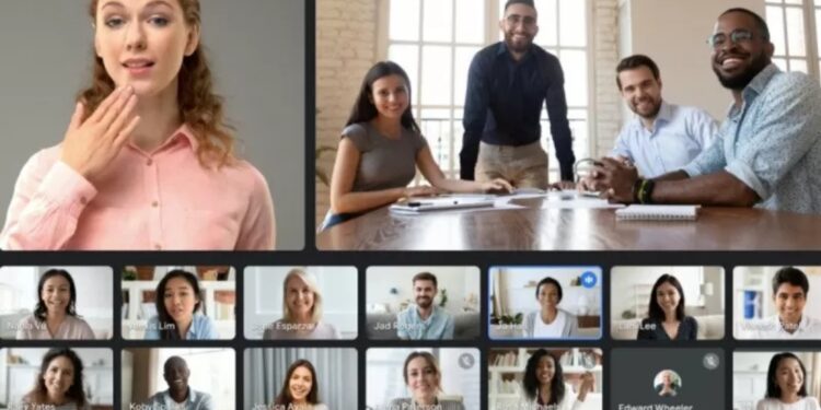 Tampilan antarmuka Google Meet versi desktop. (MASAPNEWS/ANT/HO/Google)