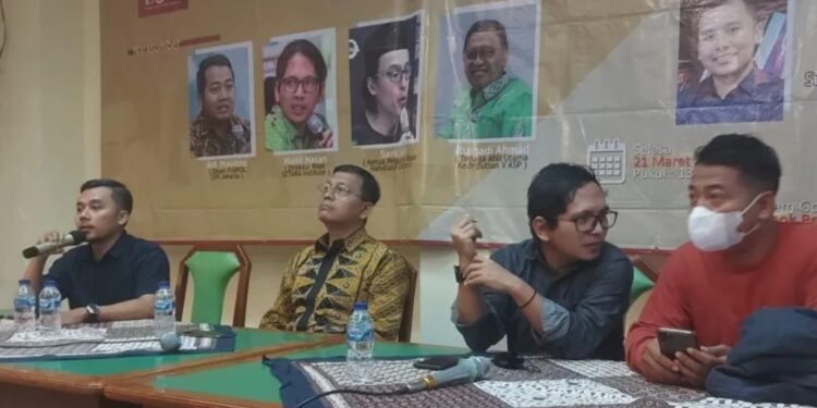 Ilustrasi - Direktur Riset Setara Institute Halili Hasan dalam dialog bertajuk "Demokrasi dan Politik Identitas" di Jakarta, Selasa (21/3/2023). (MASAPNEWS/ANT/HO-Dokumentasi Pribadi)