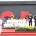 Mendagri Tito Karnavian saat membuka peringatan Hari Otonomi Daerah (Otda) XXVII di Anjungan Pantai Losari, Kota Makassar, Sulawesi Selatan, Sabtu (29/4/2023). (MASAPNEWS/ANT/HO-Pemkot Makassar)