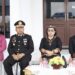 Wabup Gunung Mas Efrensia LP Umbing dan lainnya saat upacara peringatan Hari Jadi ke-66 Kalteng di Kuala Kurun, Selasa (23/5/2023). (Foto : Protokol dan Perjalanan Setda Kabupaten Gunung Mas)