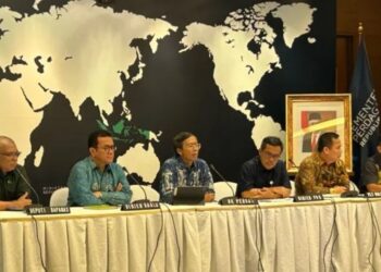 Kepala Badan Kebijakan Perdagangan (BKPerdag) Kasan mengatakan Kementerian Perdagangan (Kemendag) Kasan dalam jumpa media di Jakarta, Kamis (27/4/2023). (MASAPNEWS/ANT)