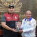 Menteri Pendidikan, Pemuda dan Olahraga Kamboja Hang Chuon Naron (kiri) melakukan pertemuan dengan Menpora Republik Indonesia Dito Ariotedjo (kanan) di Phnom Penh, Sabtu (6/5/2023). (MASAPNEWS/ANT/HO-Kemenpora)