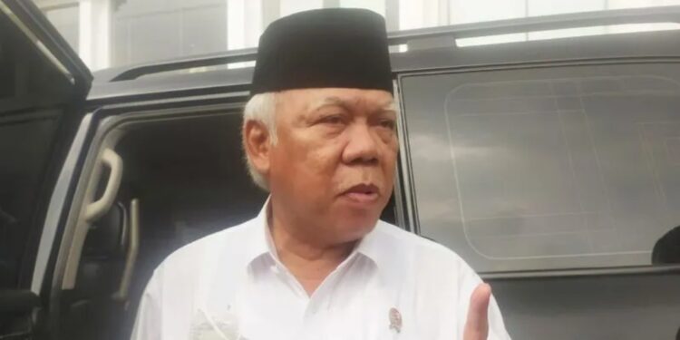 Menteri Pekerjaan Umum dan Perumahan Rakyat (PUPR) Basuki Hadimuljono di Kompleks Istana Kepresidenan, Jakarta, Selasa (2/5/2023). (MASAPNEWS/ANT)