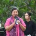 Wakil Ketua MPR Lestari Moerdijat dalam acara Parade Kreativitas Etnik Nusantara Dua Dekade CISC: Make Your Goals Happen, di kawasan Sarinah, Jakarta Pusat, Minggu (7/5/2023). (MASAPNEWS/ANT/HO-MPR)