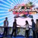 Wakil Menteri Pariwisata dan Ekonomi Kreatif (Wamenparekraf) Angela Tanoesoedibjo (keempat kanan) dan Menteri Perhubungan Budi Karya Sumadi (kelima kanan) dalam pembukaan #DiIndonesiaAja Travel Fair 2023 (#DIATF 2023) di Jakarta, Jumat (19/5/2023). (MASAPNEWS/ANT)