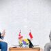 Presiden Joko Widodo (kanan) bertemu dengan Perdana Menteri (PM) Kanada Justin Trudeau pada sela-sela Konferensi Tingkat Tinggi (KTT) G7 di Hiroshima, Jepang pada Sabtu (20/5/2023). (MASAPNEWS/ANT/Laily Rachev - Biro Pers Sekretariat Presiden)