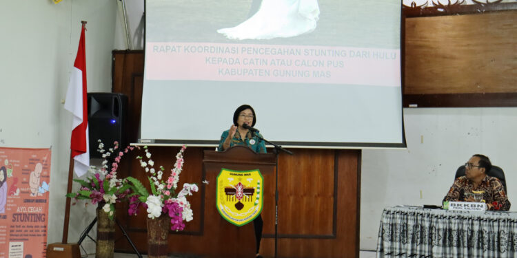 Wabup Gumas, Efrensia LP Umbing. (Foto : Diskominfosantik Gumas)