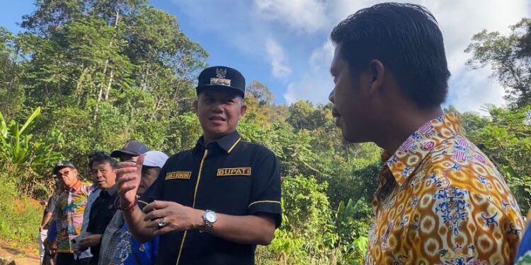 Bupati kunker ke Kahayan Hulu Utara
