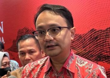 Wakil Menteri Perdagangan (Wamendag) Jerry Sambuaga ditemui usai menghadiri seminar "Metrologi Dukung Ketahanan Pangan" di Jakarta, Selasa (23/5/2023). (MASAPNEWS/ANT)