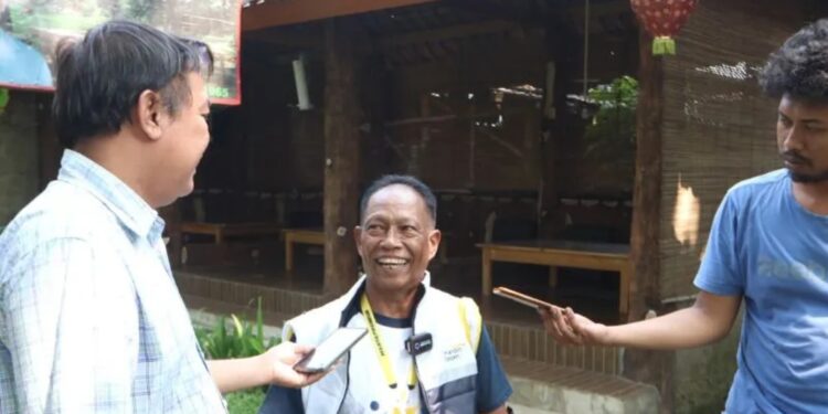 Salah satu nasabah yang mengikuti program Wirausaha Mantapreneur, Jakarta, Sabtu (27/5/2023). (MASAPNEWS/ANT/HO-Mandiri Taspen)