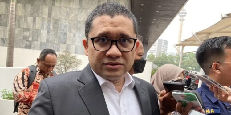 Kepala Badan Kebijakan Fiskal (BKF) Kementerian Keuangan Febrio Nathan Kacaribu saat ditemui di DPR RI di Jakarta, Selasa (30/5/2023). (MASAPNEWS/ANT)
