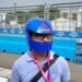 Fans balapan mobil listrik, Mohamad Faiz Raya saat diwawancarai pewarta di Jakarta International E-Prix Circuit (JIEC), Jakarta, Sabtu (3/6/2023). (MASAPNEWS/ANT)