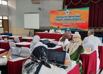 Kegiatan penyesuaian bahan ajar di Politeknik Kesejahteraan Sosial Bandung, Jawa Barat, Senin (5/6/2023). (MASAPNEWS/ANT/HO-Poltekesos)