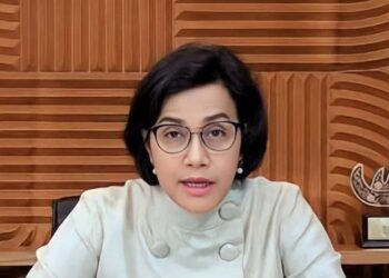 Tangkapan layar - Menteri Keuangan (Menkeu) Sri Mulyani dalam acara Green Economy Forum 2023 yang dipantau secara daring di Jakarta, Selasa (6/6/2023). (MASAPNEWS/ANT/Youtube Bisniscom)