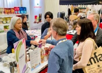 Produk alami, sehat dan organik Indonesi yang dipamerkan dalam ajang Canadian Health Food Association (CHFA) Natural Organic Wellness Breakthrough yang berlangsung di Vancouver Convention Center, Kanada pada 1-2 April 2023. (MASAPNEWS/ANT/HO-Kementerian Perdagangan)