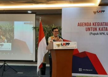 Kepala BKKBN Hasto Wardoyo ketika hadir dalam Peluncuran Konsolidasi Pengadaan Produk Dalam Negeri untuk Katalog Elektronik Tahun Anggaran 2023 di Jakarta, Rabu (7/7/2023). (MASAPNEWS/ANT/HO-BKKBN)