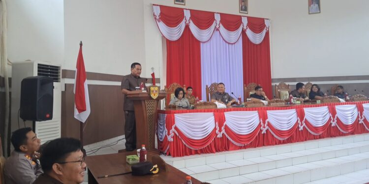 Juru bicara DPRD Kabupaten Gumas, Untung Jaya Bangas. (MASAPNEWS/GCM)